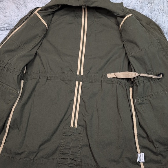 Cabi Jacket Womens M Green Utility Coat Zip Up Gorpcore Outdoors‎ Casual Comfy - Picture 11 of 11